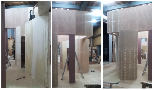 ブース仮設組立