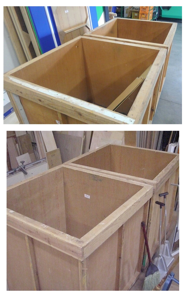 今年もお世話になったゴミ箱です