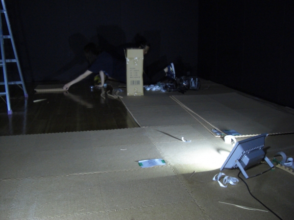 夜間作業ではありません。